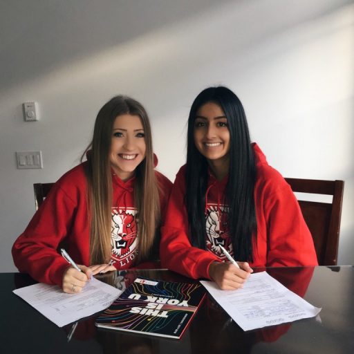 Haley Bannister & Amira Brar